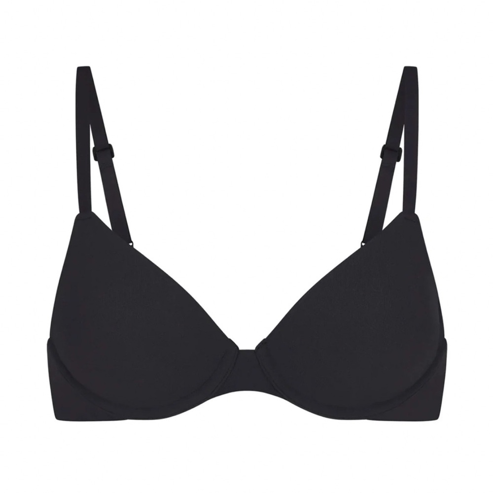 New, never worn - Skims FITS EVERYBODY T-SHIRT BRA | ONYX - ONYX / 34 / D